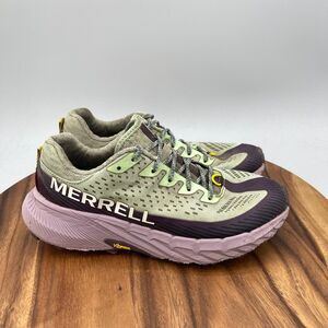 Merrell Agility Peak 5 Shoes Womens Size 9.5 Green Trail Running Comfort Hiking